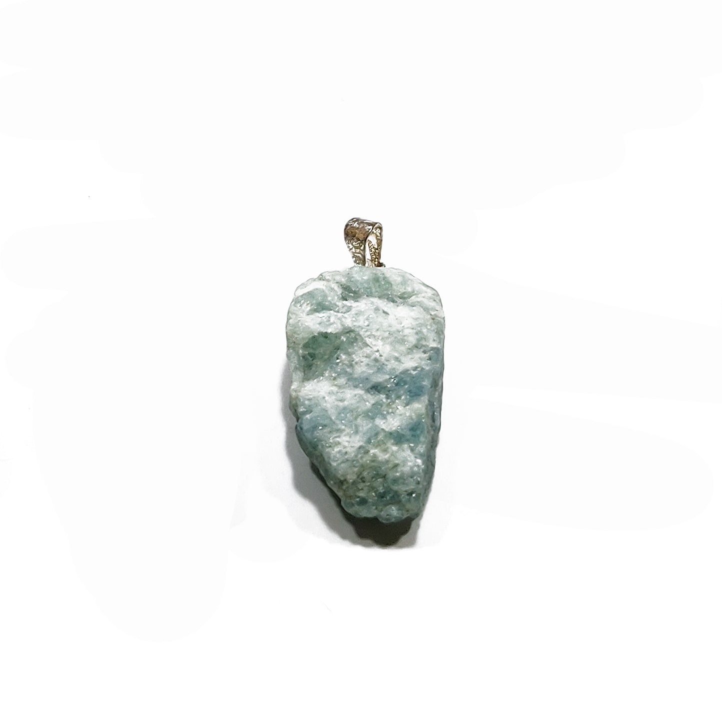 Raw Aquamarine Pendant