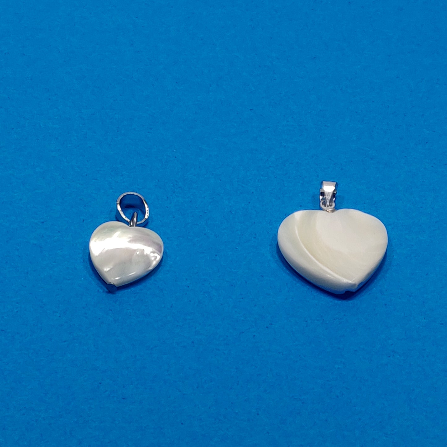 Mother-of-pearl heart pendant