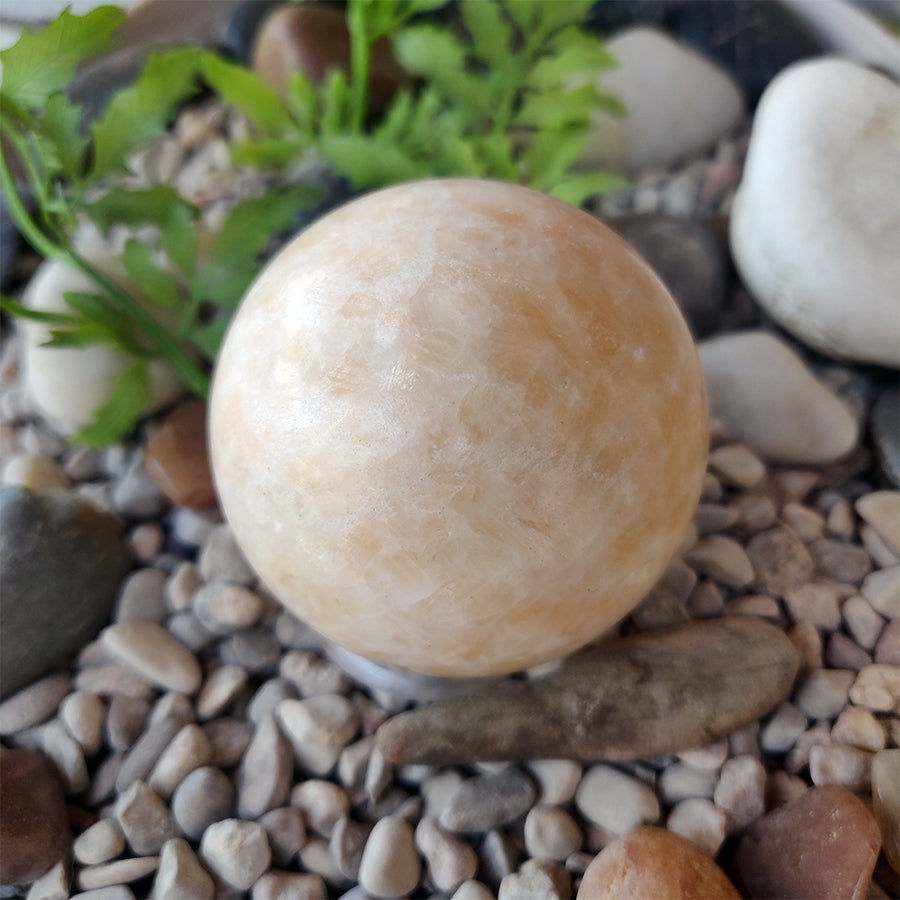 Calcite Sphere 56 mm.