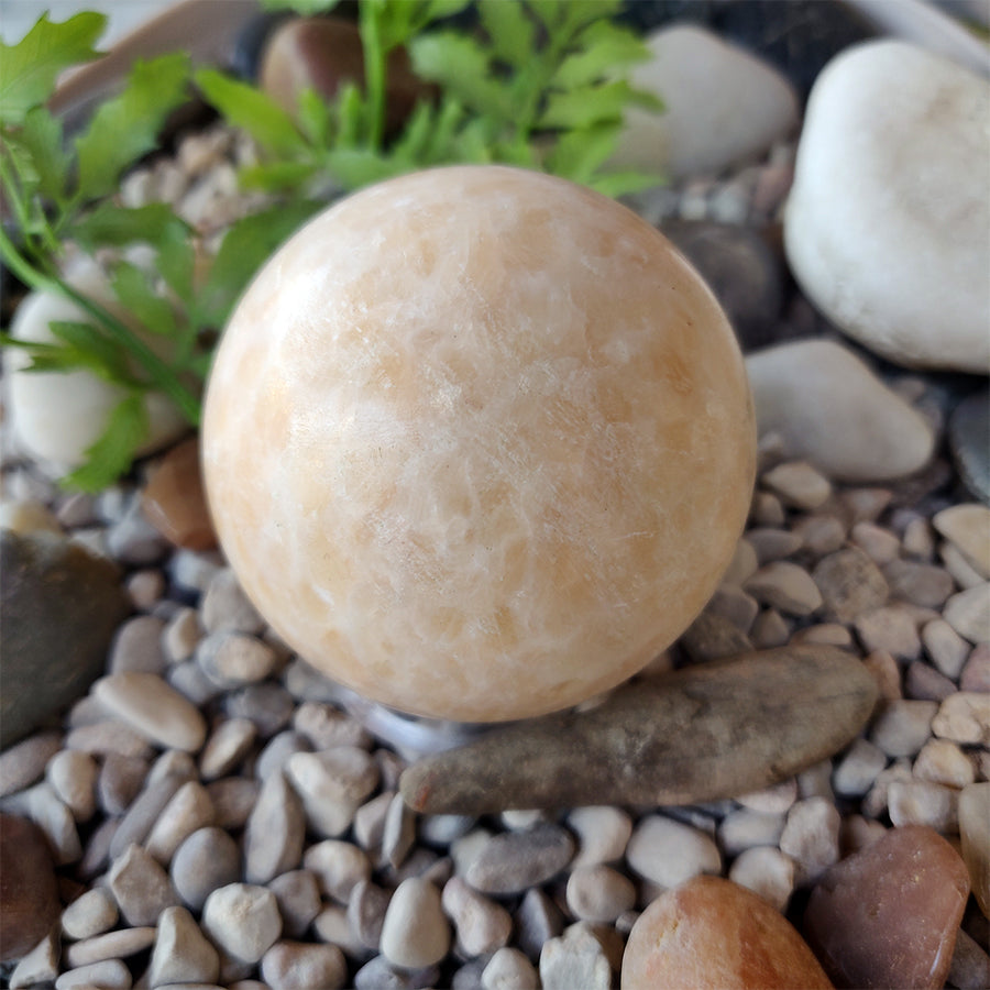 Calcite Sphere 56 mm.