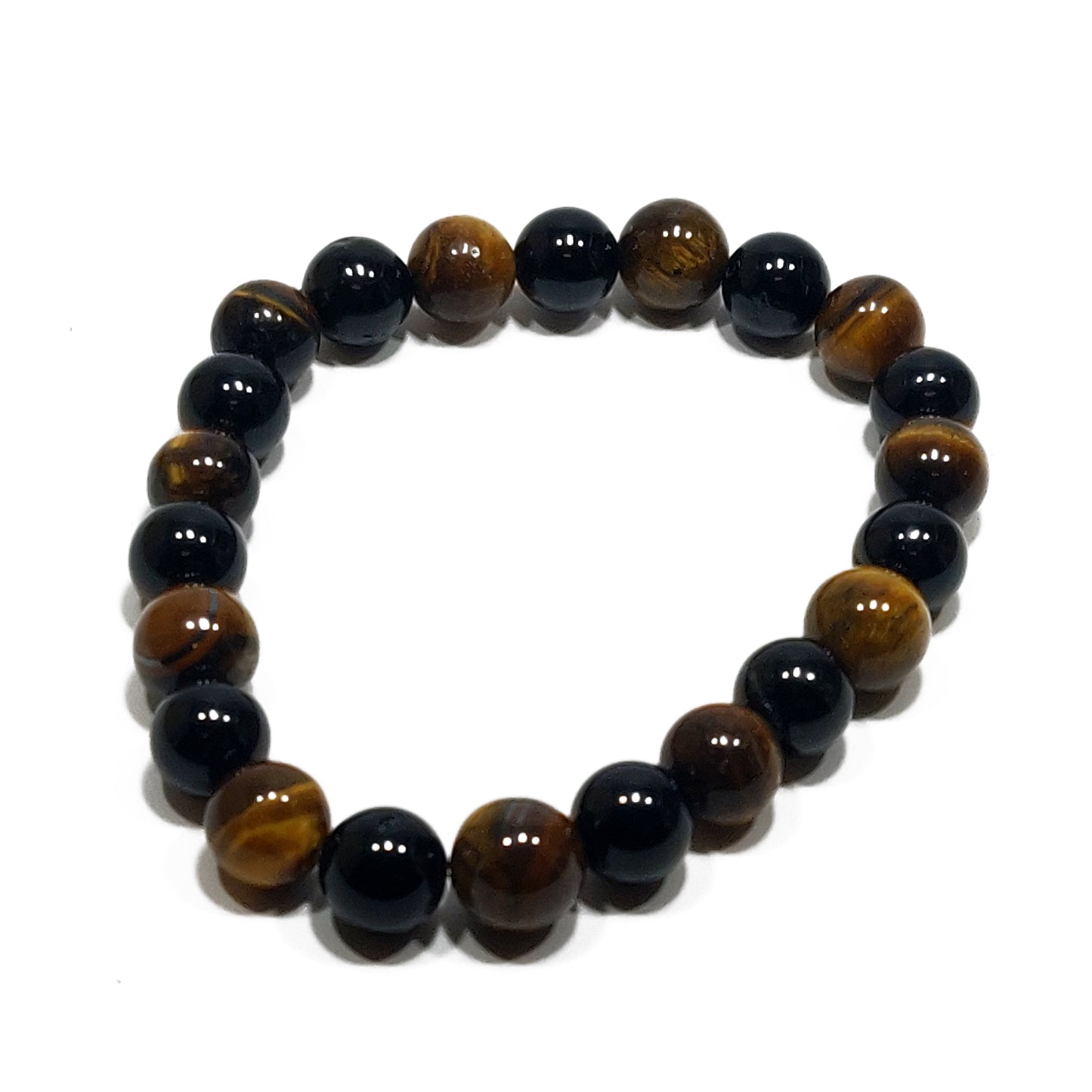 Pulsera Ónix-Ojo de tigre