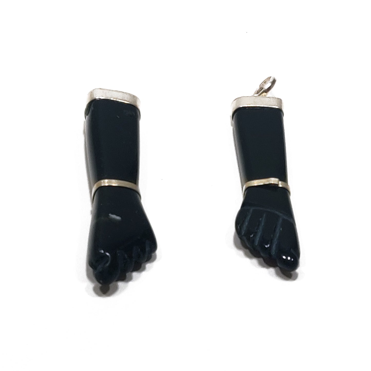 Maxi Onyx Fist Pendant