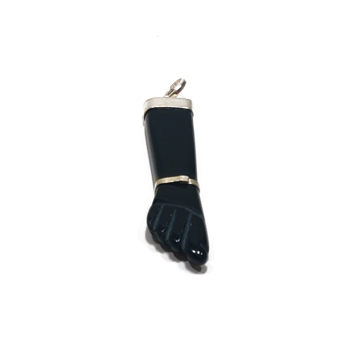 Maxi Onyx Fist Pendant