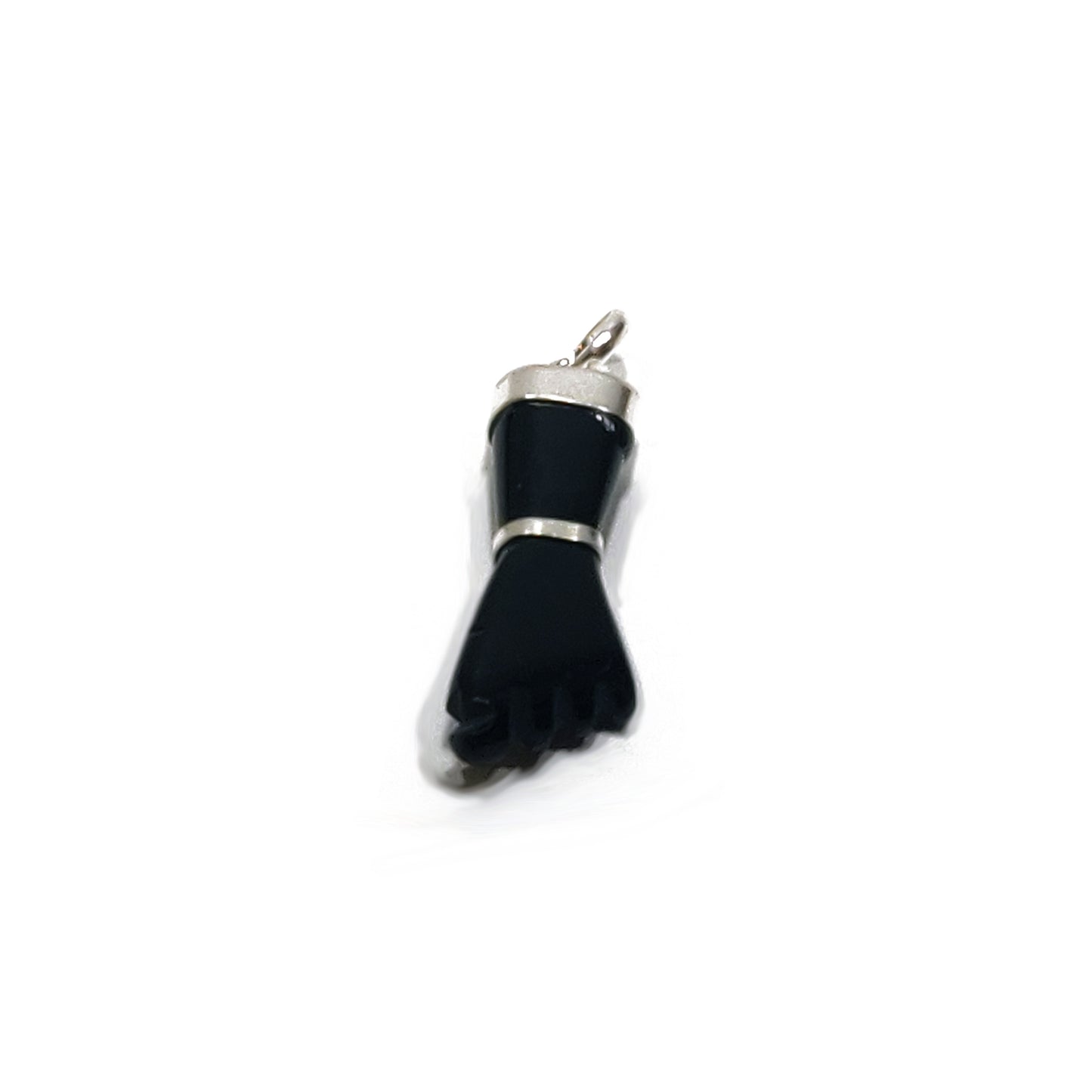 Onyx fist pendant