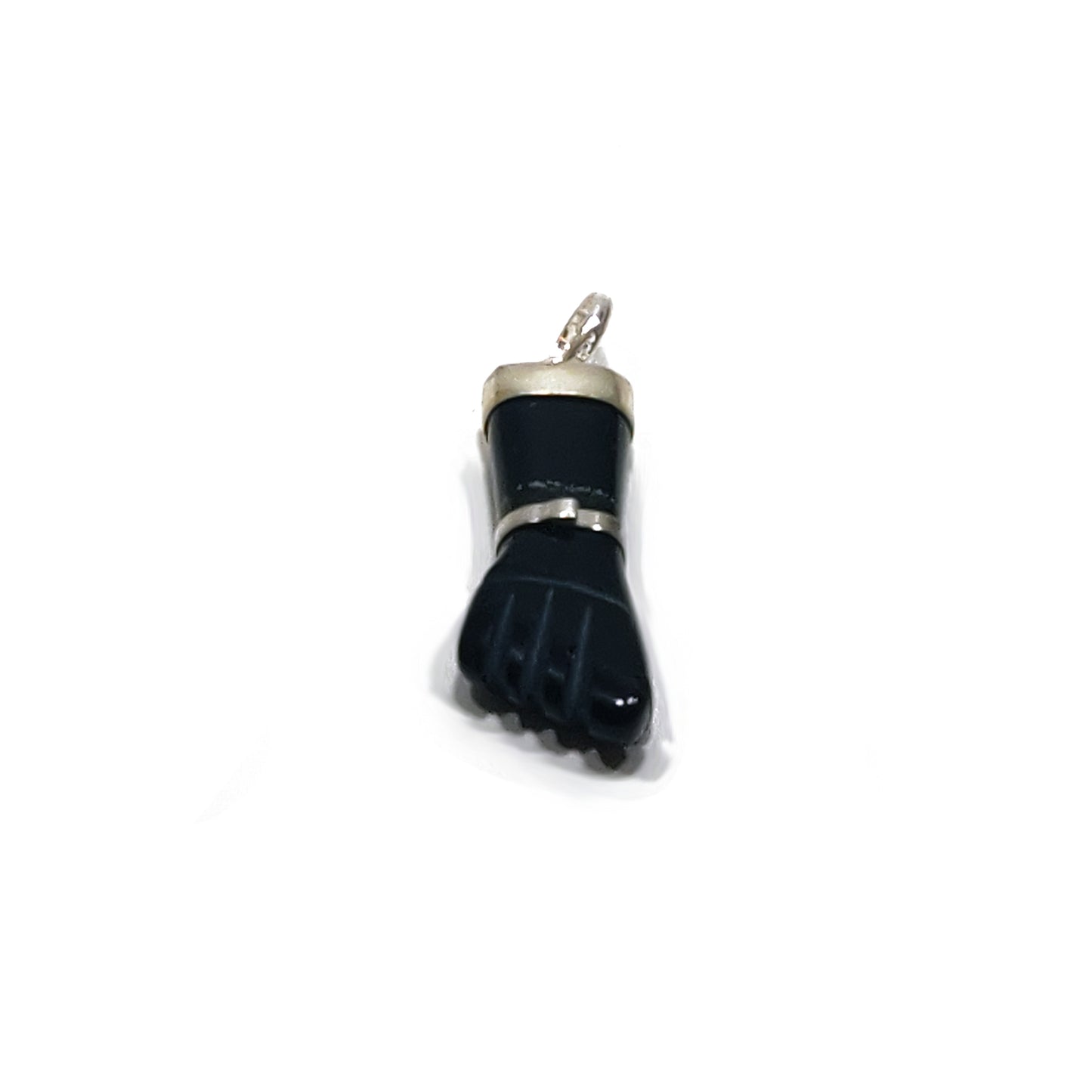 Onyx fist pendant