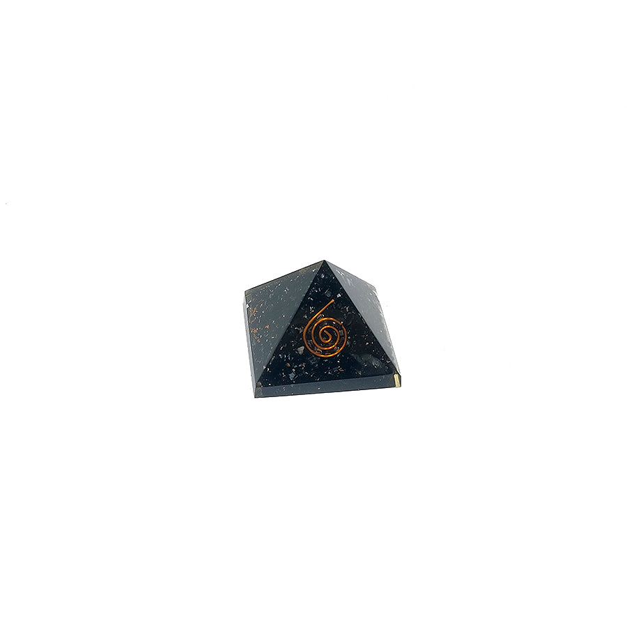 Orgonite Tourmaline Pyramid / EMF Protection / 5G Protection