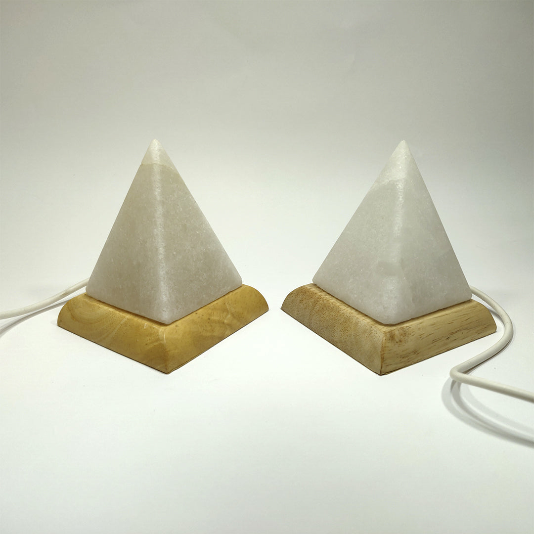Himalayan salt pyramid