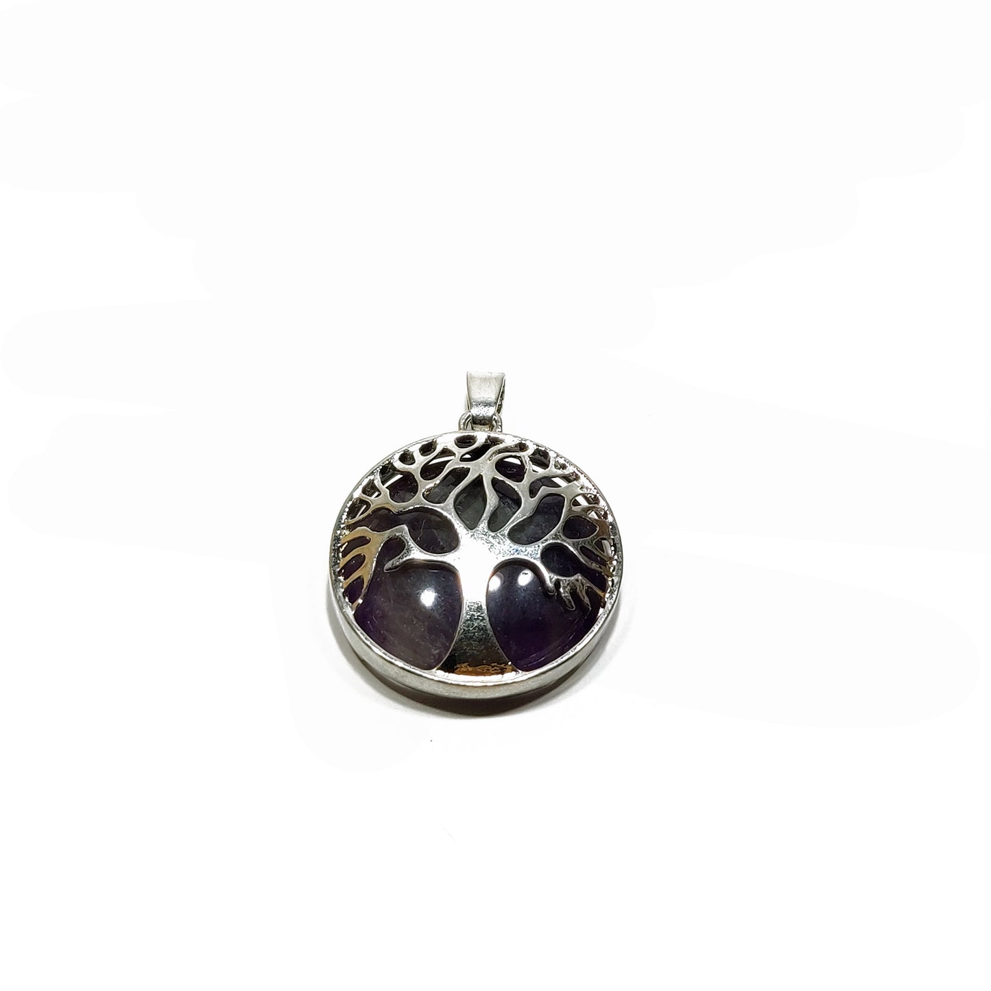 Colgante sol y luna y árbol de la vida