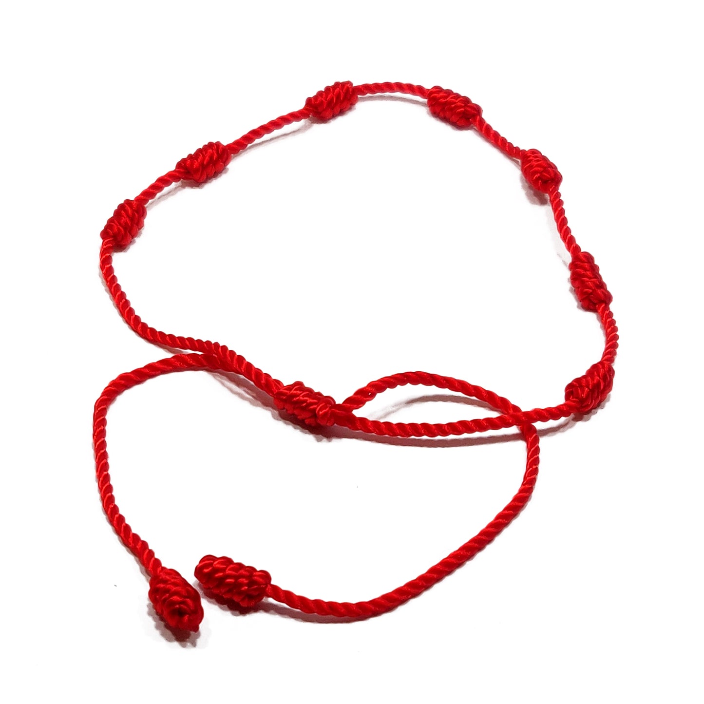 Pulsera de los siete nudos