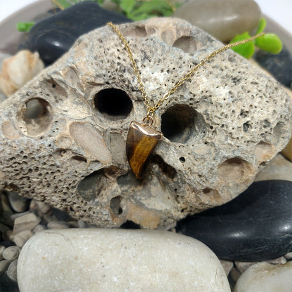 Shark fin pendant