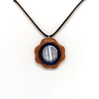 Mahogany and Selenite