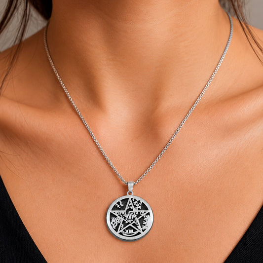 Colgante Tetragramatón Shungita