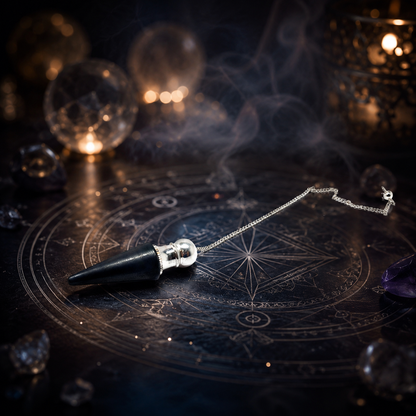 Shungite witness pendulum