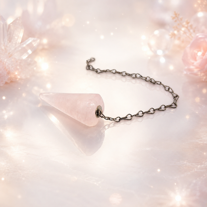 Mineral dowsing pendulums