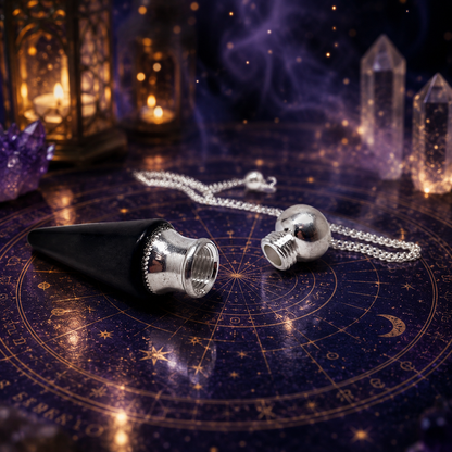 Shungite witness pendulum