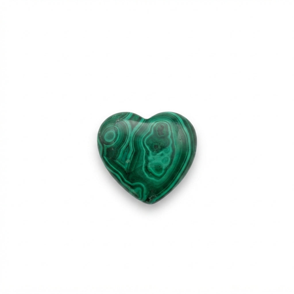 Corazones malaquita
