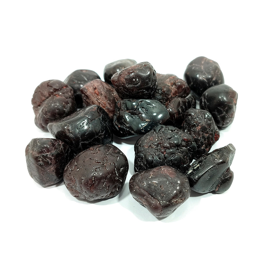 Various mineral tumbled stones