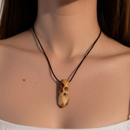 Herkimer diamond cage pendant