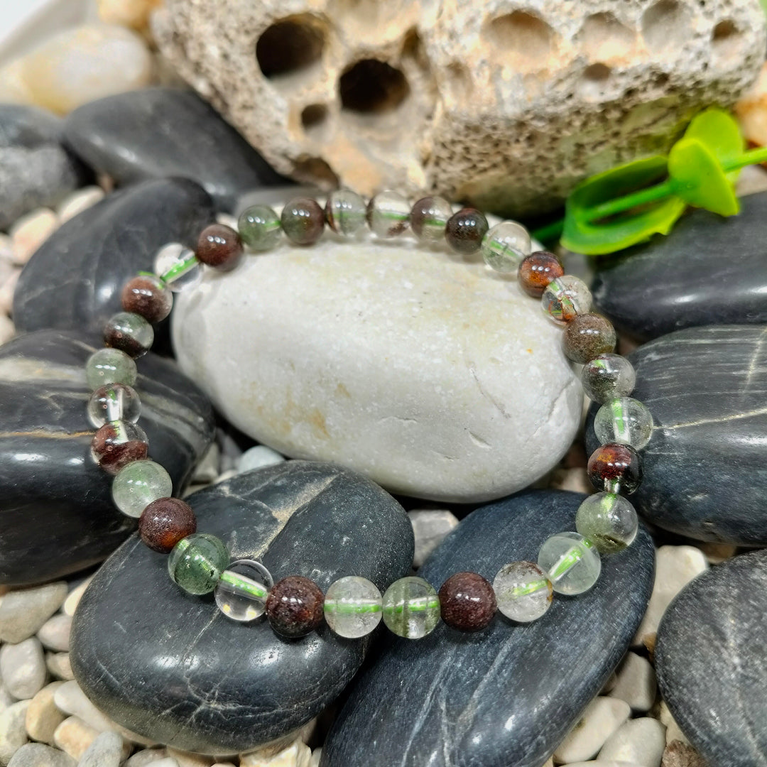 Pulsera Cuarzo lodolita