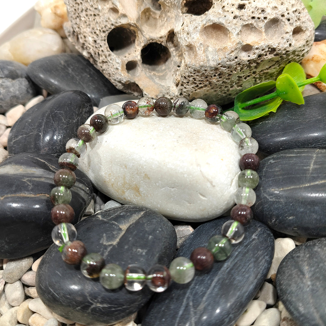 Pulsera Cuarzo lodolita