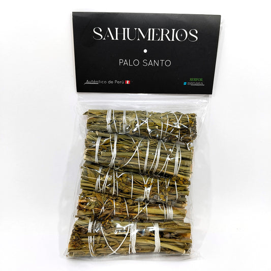Sahumerio Palo Santo y Ruda
