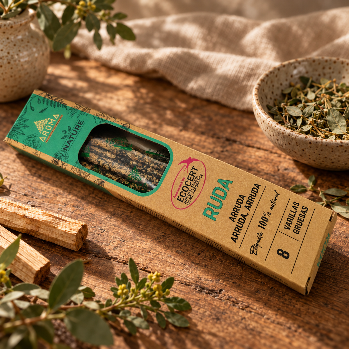 Incienso Ruda Nature de Aroma