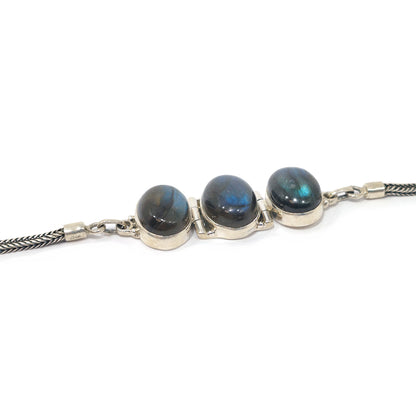 Silver-plated Chakra Bracelet