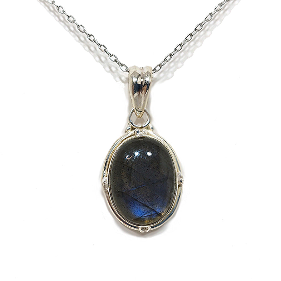 Labradorite Silver Pendants