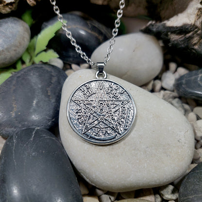 Colgante Tetragrammaton zamak