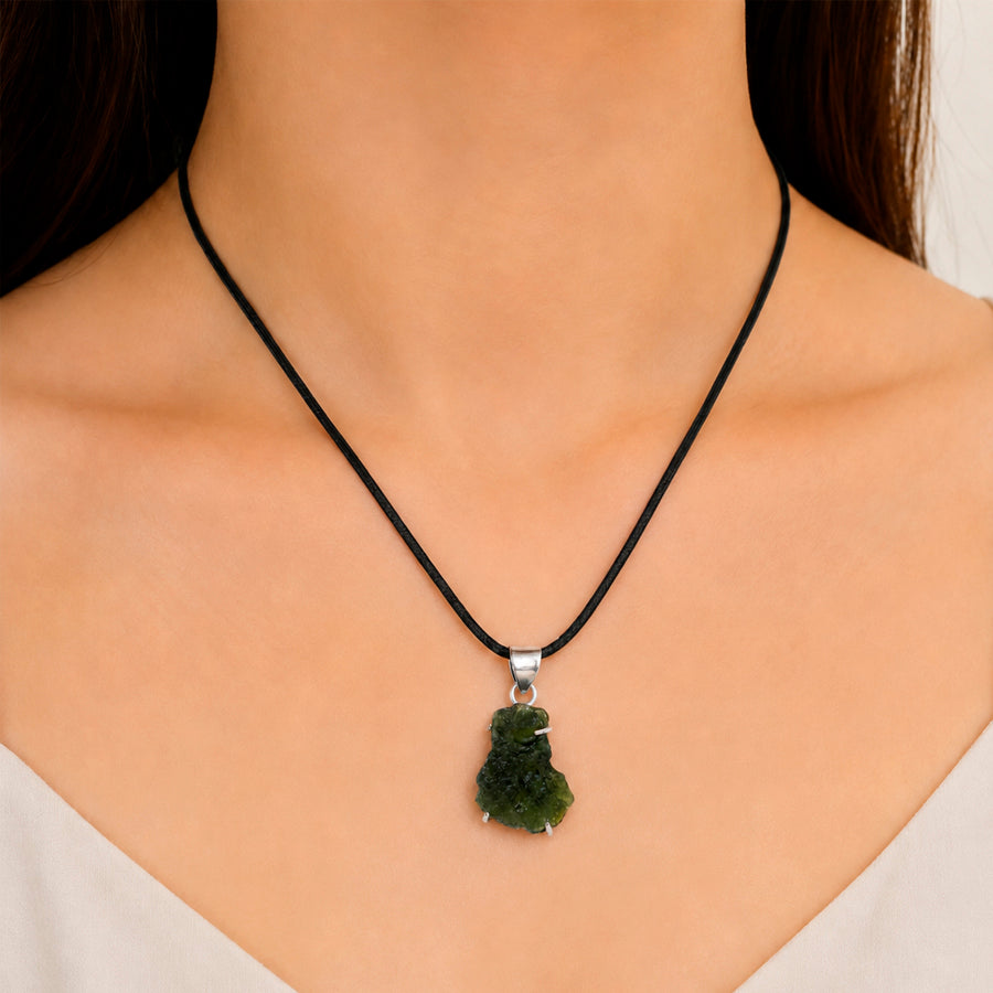 Moldavite Pendant