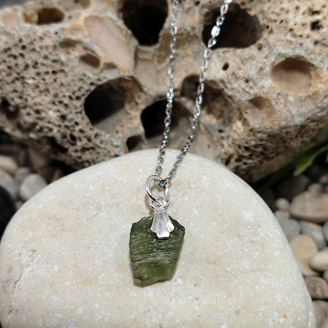 Moldavite Pendant