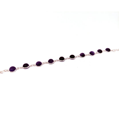 Silver-plated Chakra Bracelet