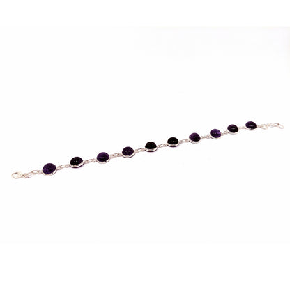 Silver-plated Chakra Bracelet