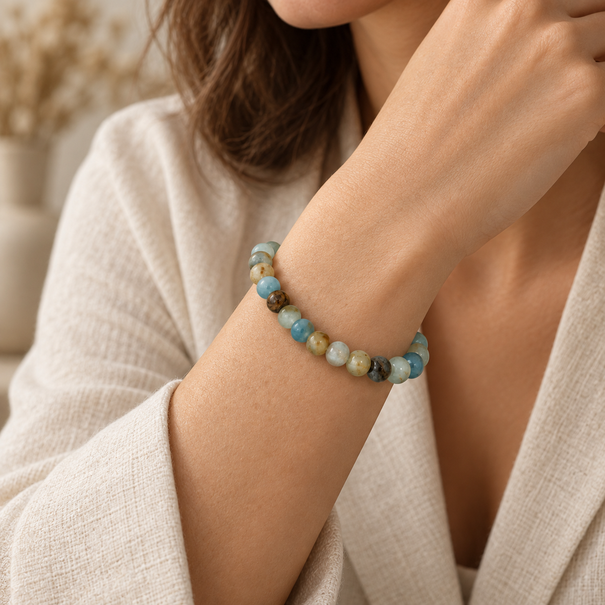Pulsera Ónix Cielo