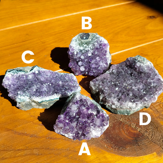 Drusas de Amatista (trozos)