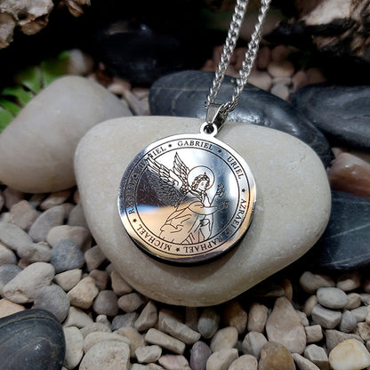 Shungite Archangels Pendant/EMF Protection / 5G Protection