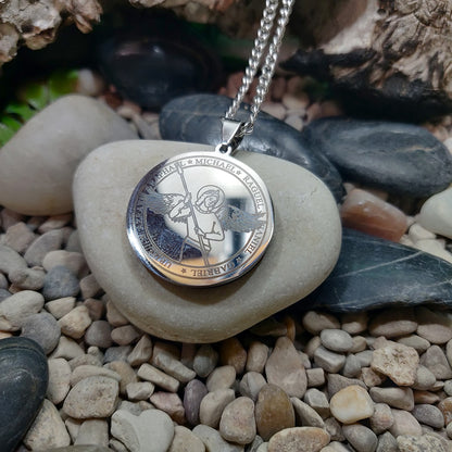 Shungite Archangels Pendant/EMF Protection / 5G Protection
