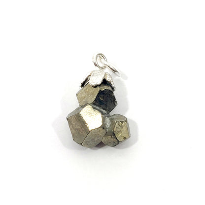 Pyrite pentadodecahedron pendant