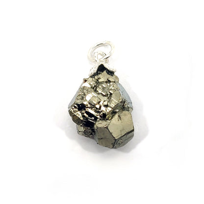 Pyrite pentadodecahedron pendant