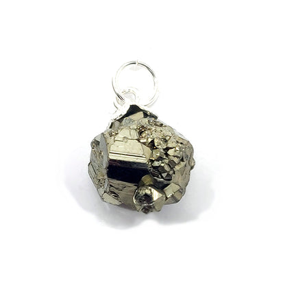 Pyrite pentadodecahedron pendant