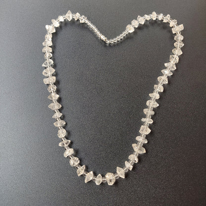 Herkimer diamond necklace