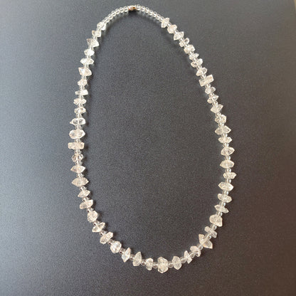Herkimer diamond necklace