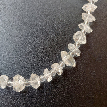 Herkimer diamond necklace