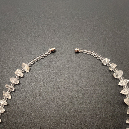 Herkimer diamond necklace