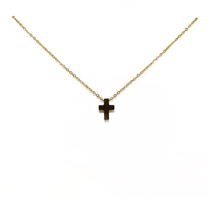Colgante cruz inox