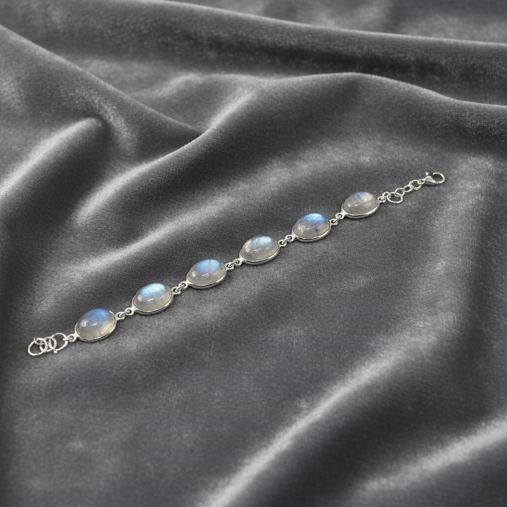 Silver-plated Chakra Bracelet