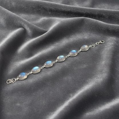 Silver-plated Chakra Bracelet
