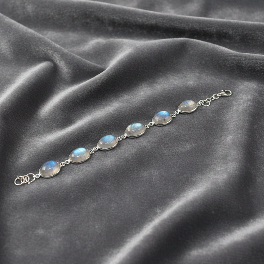 Silver-plated Chakra Bracelet