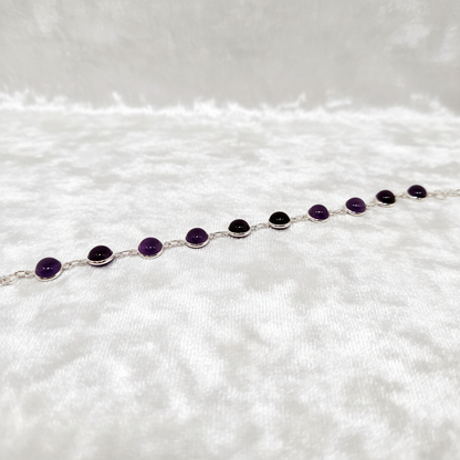 Silver-plated Chakra Bracelet