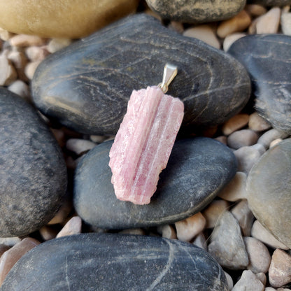 Pink Tourmaline Pendant